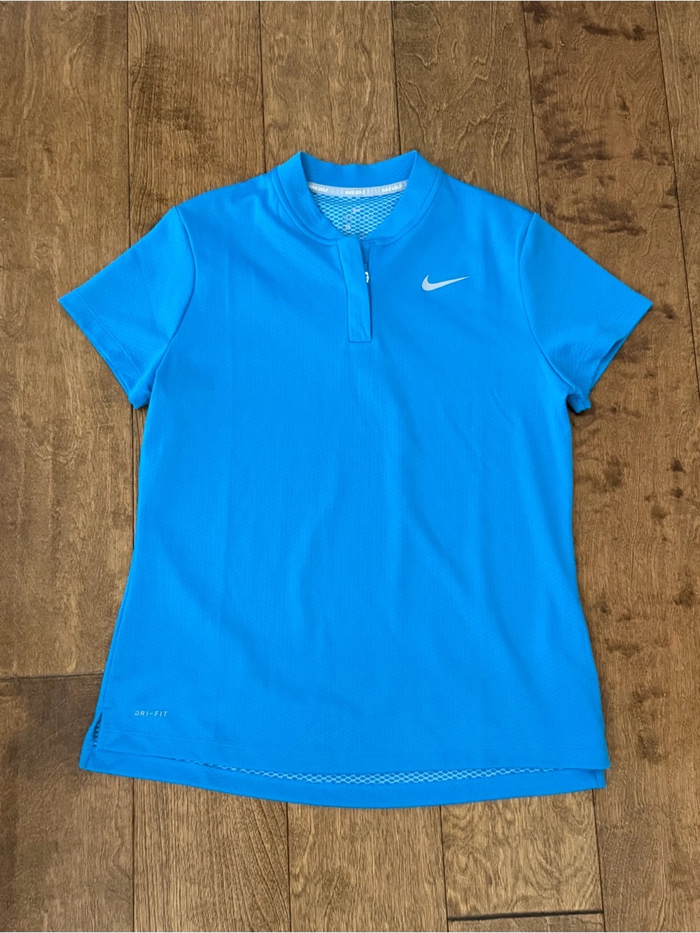 Nike Women’s Golf Dri-FIT Blade Polo Bright Blue Size L